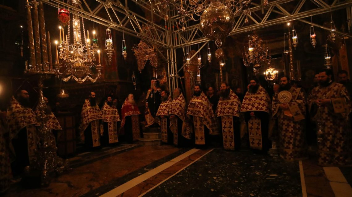 Πανήγυρη του Αγ. Ιωάννου του Χρυσοστόμου στην Ι.Μ.Μ Βατοπαιδίου