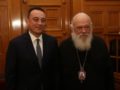 Στον Αρχιεπίσκοπο Ιερώνυμο ο ΥΦΥΠΕΞ Κώστας Βλάσης