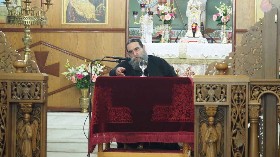 Ομιλία του Πρωτοπρεσβυτέρου π. Ευαγγέλου Παπανικολάου  στον Ιερό Ναό Αγίου Ελευθερίου της οδού Αχαρνών – Αθηνών