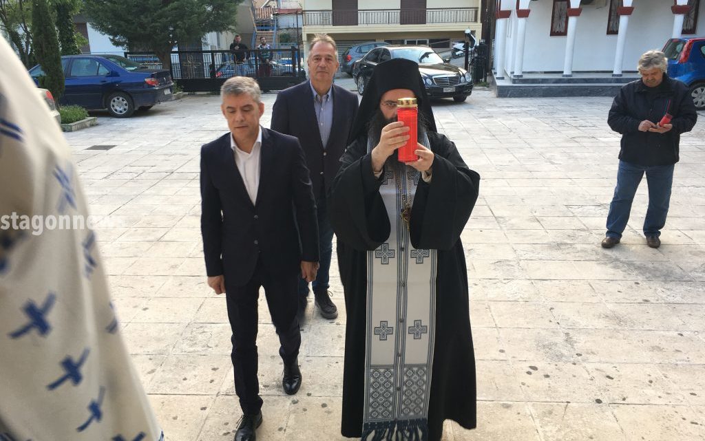 Το Άγιο Φως στην Καλαμπάκα