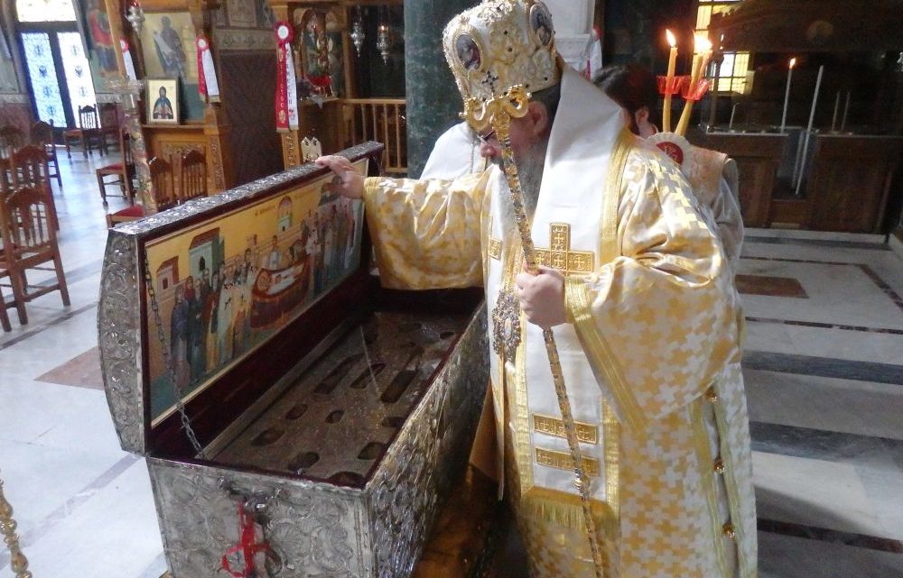 Η Κυριακή Του Παραλύτου Στον Άγιο Αχίλλιο – Άνοιγμα Λάρνακος Των Λειψάνων Του Αγίου Αχιλλίου