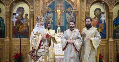 Χειροτονία Διακόνου από τον Μητροπολίτη Δημητριάδος